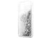 Guess Coque 4G Logo Liquid Glitter iPhone 13 Mini - Silver