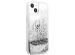 Guess Coque 4G Logo Liquid Glitter iPhone 13 Mini - Silver