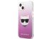 Karl Lagerfeld Coque arrière rigide Choupette iPhone 13 Mini - Rose