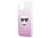 Karl Lagerfeld Coque arrière rigide Choupette iPhone 13 Mini - Rose