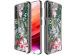 imoshion Coque Design Samsung Galaxy S21 FE - Fleur - Vert / Rose