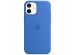 Apple Coque en silicone MagSafe iPhone 12 Mini - Capri Blue