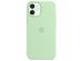 Apple Coque en silicone MagSafe iPhone 12 Mini - Pistachio