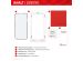 Displex Protection d'écran en verre trempé Real Glass Full Cover Xiaomi Redmi Note 12 - Transparent