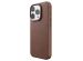 Woodcessories Coque Bio Leather MagSafe iPhone 15 Pro Max - Brun