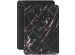 Burga Coque tablette iPad Pro 12.9 (2022) / Pro 12.9 (2021) - Rosé Gold Marble