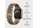 Burga Bracelet en acier Apple Watch Series 1-10 / SE / Ultra (2) - 42/44/45/46/49 mm - Chic Royal - Dorée