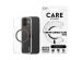 PanzerGlass Coque CARE Urban Combat MagSafe iPhone 16 - Transparent / Noir