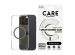 PanzerGlass Coque CARE Urban Combat MagSafe iPhone 16 Pro - Transparent / Vert