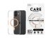 PanzerGlass Coque CARE Urban Combat MagSafe iPhone 16 Plus - Transparent / Peach