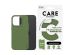 PanzerGlass Coque CARE Fashion MagSafe iPhone 16 Pro - Vert