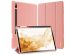 Dux Ducis Coque tablette Domo Samsung Galaxy Tab S8 Plus / S7 Plus - Rose