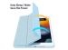 Dux Ducis Coque tablette Toby iPad 9 (2021) 10.2 pouces / iPad 8 (2020) 10.2 pouces / iPad 7 (2019) 10.2 pouces - Bleu