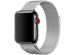 WiWu Bracelet milanais Apple Watch Series 1-10 / SE / Ultra (2) - 42/44/45/46/49 mm - Argent