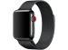 WiWu Bracelet milanais Apple Watch Series 1-10 / SE / Ultra (2) - 42/44/45/46/49 mm - Noir