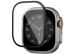 WiWu Protecteur d'écran avec bord en verre trempé Easy Install Apple Watch Series 7-9 - 45 mm - Noir