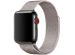 WiWu Bracelet milanais Apple Watch Series 1-10 / SE / Ultra (2) - 42/44/45/46/49 mm - Starlight