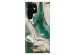 iDeal of Sweden Coque Fashion Samsung Galaxy S22 Ultra - Golden Jade Marble