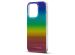 iDeal of Sweden Coque arrière Mirror iPhone 15 Pro - Rainbow