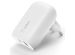 Belkin ﻿Chargeur mural Boost↑Charge™ Dual USB-C (25 W) et Chargeur mural USB-A (12W) - 37 W - Blanc