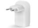 Belkin ﻿Chargeur mural Boost↑Charge™ Dual USB-C (25 W) et Chargeur mural USB-A (12W) - 37 W - Blanc