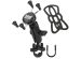 RAM Mounts X-Grip® U-Bolt Support de téléphone vélo/moto/scooter - Universel - Petit - Noir