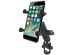 RAM Mounts X-Grip® U-Bolt Support de téléphone vélo/moto/scooter - Universel - Petit - Noir