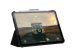 UAG Coque Plyo iPad Air 11 pouces (2024) M2 / Air 5 (2022) / Air 4 (2020) / Pro 11 (2020 / 2018) - Noir / Ice