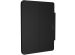 UAG Coque Plyo iPad Air 11 pouces (2024) M2 / Air 5 (2022) / Air 4 (2020) / Pro 11 (2020 / 2018) - Noir / Ice