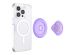 PopSockets PopGrip MagSafe Round - Translucent Lavender