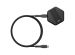 UAG Station de charge sans fil avec support - Compatible MagSafe - 15 watts - Noir / Carbone