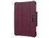 UAG Étui de tablette portefeuille Metropolis SE iPad Air 13 inch (2024) M2 - Bordeaux