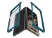 OtterBox Coque arrière Thin Flex Google Pixel Fold - Transparent/Bleu