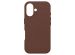 OtterBox Coque en cuir de cactus Symmetry MagSafe iPhone 16 - Rich Adobe Brown