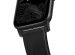 Nomad Bracelet en cuir moderne Apple Watch Series 1-10 / SE / Ultra (2) - 42/44/45/46/49 mm - Noir/Noir