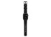 Nomad Bracelet en cuir moderne Apple Watch Series 1-10 / SE / Ultra (2) - 42/44/45/46/49 mm - Noir/Noir