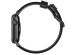 Nomad Bracelet en cuir moderne Apple Watch Series 1-10 / SE / Ultra (2) - 42/44/45/46/49 mm - Noir/Noir