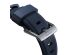 Nomad Bracelet robuste FKM Apple Watch Series 1-9 / SE / Ultra (2) - 42/44/45/49 mm - Argent/Bleu