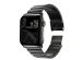 Nomad Bracelet à maillons magnétiques en acier Apple Watch Series 1-10 / SE / Ultra (2) - 42/44/45/46/49 mm - Graphite