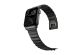 Nomad Bracelet à maillons magnétiques en acier Apple Watch Series 1-10 / SE / Ultra (2) - 42/44/45/46/49 mm - Graphite