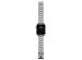 Nomad Bracelet à maillons magnétiques en acier Apple Watch Series 1-10 / SE / Ultra (2) - 42/44/45/46/49 mm - Argent