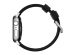 Nomad Bracelet Active Pro Apple Watch Series 1-10 / SE / Ultra (2) - 42/44/45/46/49 mm - Noir/Argent