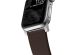 Nomad Bracelet Active Pro Apple Watch Series 1-10 / SE / Ultra (2) - 42/44/45/46/49 mm - Marron/Argent