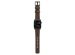 Nomad Bracelet en cuir moderne Apple Watch Series 1-9 / SE - 38/40/41 mm / Series 10 - 42 mm - Marron/Noir