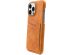 Wachikopa Coque Full Wrap C.C. avec 2 porte-cartes iPhone 14 Pro - Camel