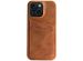 Wachikopa Coque Full Wrap C.C. avec 2 porte-cartes iPhone 15 - Camel