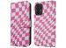 imoshion Étui de téléphone portefeuille Design Samsung Galaxy A33 - Retro Pink