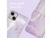 imoshion Étui de téléphone portefeuille Design iPhone 14 - Purple Marble