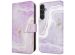 imoshion Étui de téléphone portefeuille Design Samsung Galaxy S23 FE - Purple Marble