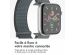 imoshion Bracelet en nylon⁺ Apple Watch Series 1-10 / SE / Ultra (2) - 42/44/45/46/49 mm - Ash Green